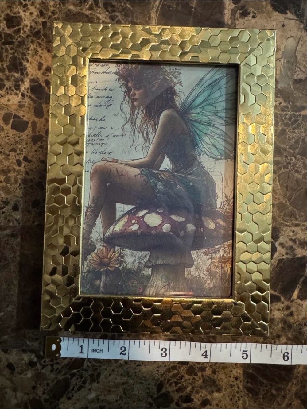 Framed fairy Art - Home Accents